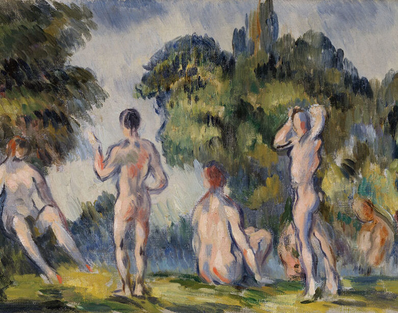 Banhistas - Paul Cézanne